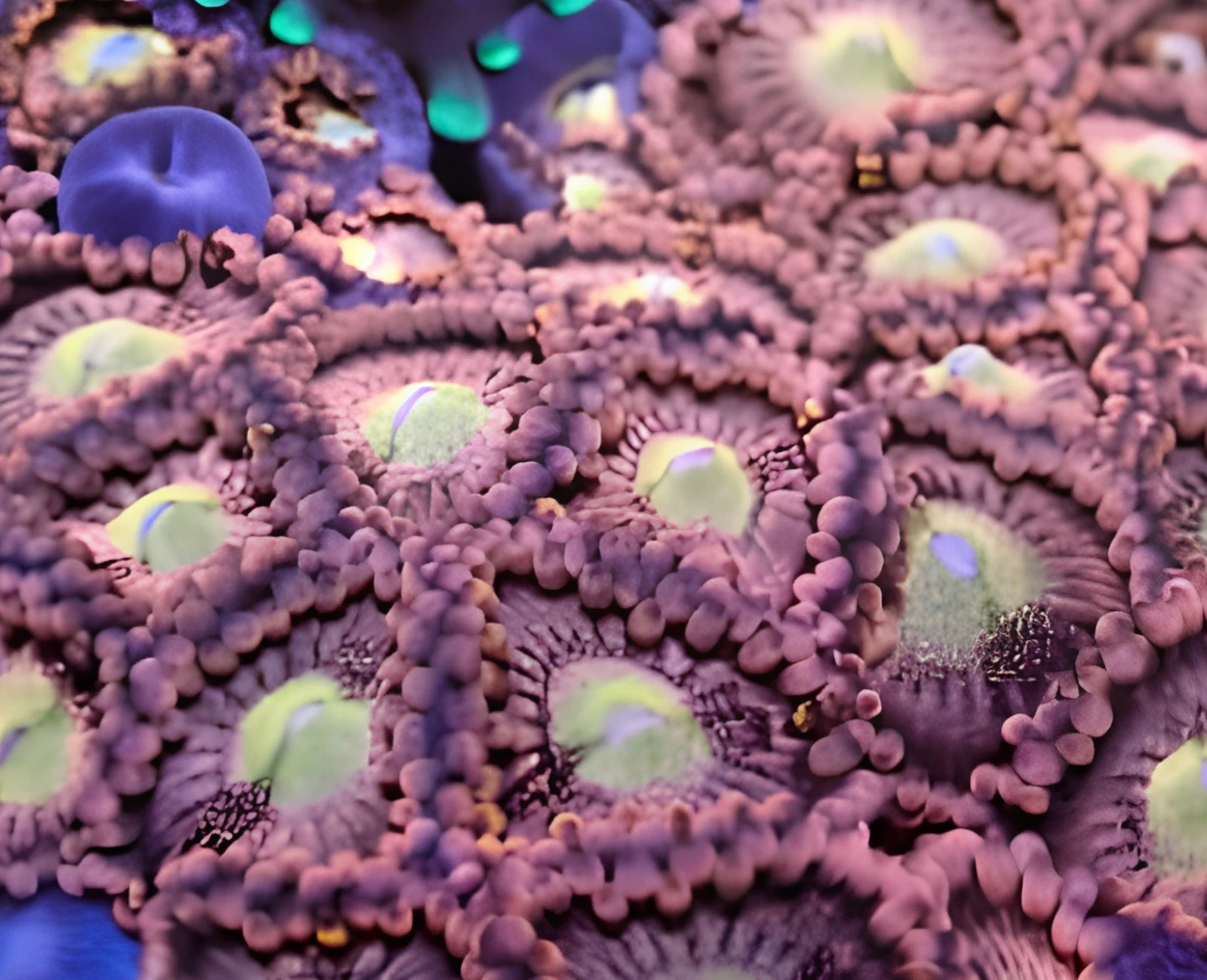 Pineapple zoanthid